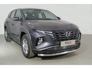 Защита передняя нижняя 60,3 мм для Hyundai Tucson 2020 – н.в. HYUNTUC21-25