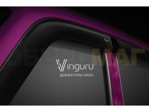 Дефлекторы окон Vinguru 4 штуки на хетчбек для Skoda Octavia Tour № AFV39398